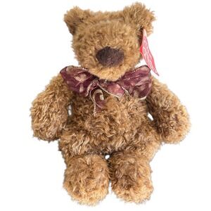 Gund Schlepp Shaggy Teddy Bear NOS 2417 Brown Plush Stuffed Animal Heirloom‎ Y2K